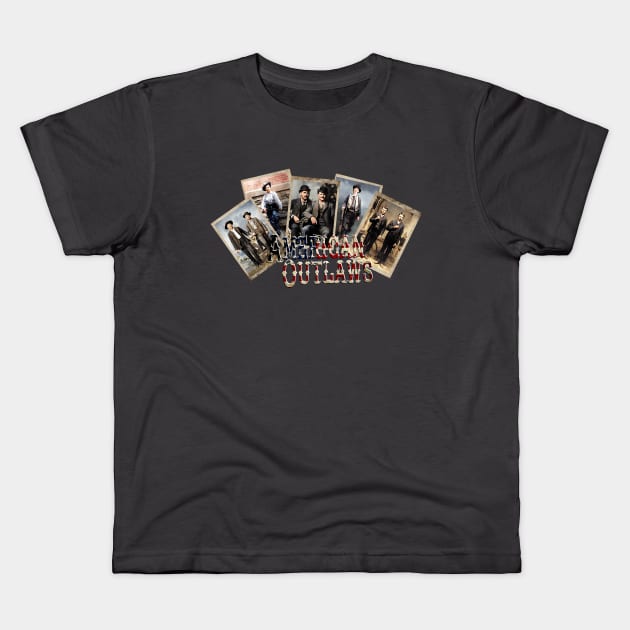American Outlaws Kids T-Shirt by RedRock_Photo